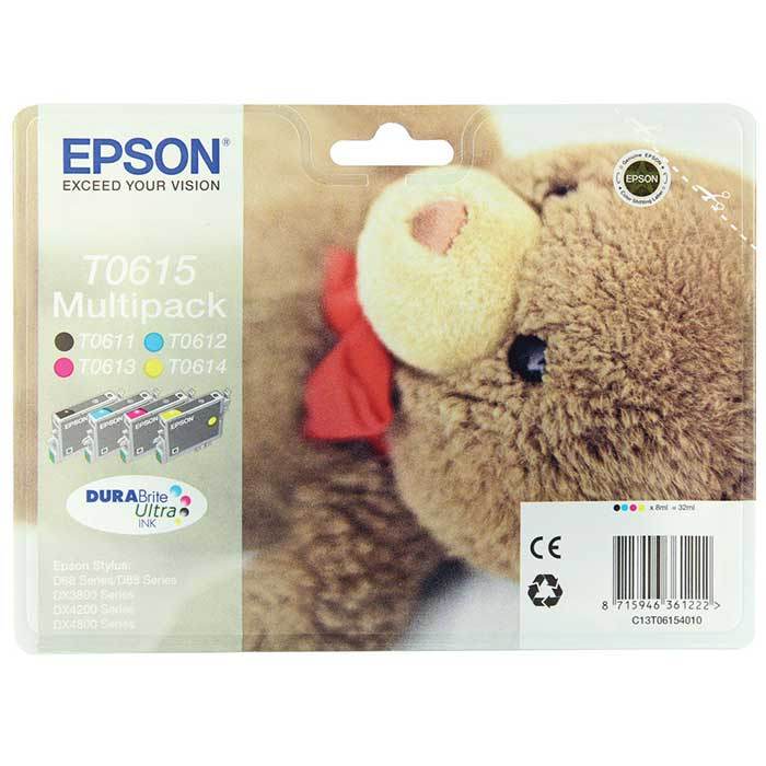 Epson T0615 (Teddy Bear) Ink Cartridges