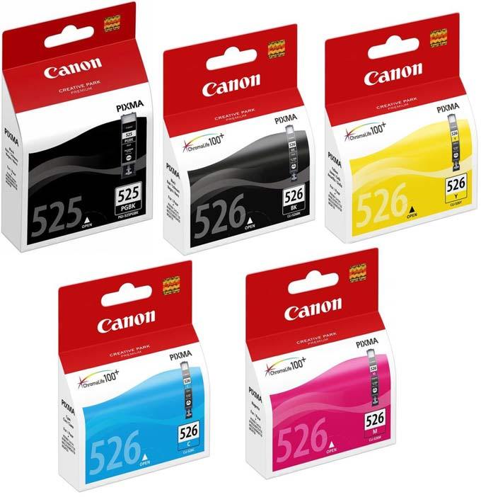 Canon PGI-525/CLI-526XL Ink Cartridges