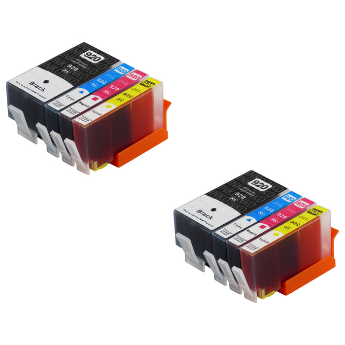 Compatible HP 920XL (C2N92AE) High Capacity Ink Cartridge Multipack (2 Sets)