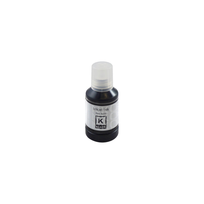 Compatible Epson Ecotank Black Ink Bottle 130ml - (104 105 111 T6641 T7741)