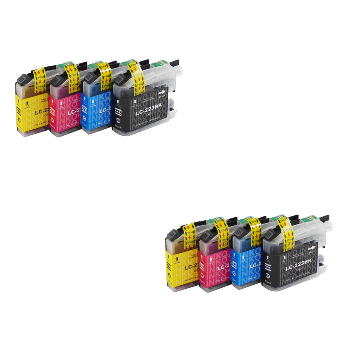 Compatible Brother LC223XL Ink Cartridges Multipack (2 Packs)