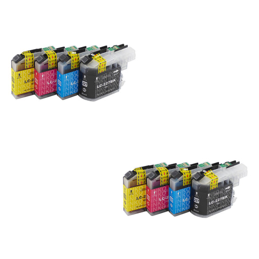 Compatible Brother LC227XL Ink Cartridges Multipack (2 Sets)