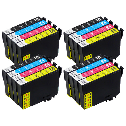 Compatible Epson T18XL (T1816) High Capacity Ink Cartridge Multipack (4 Sets)