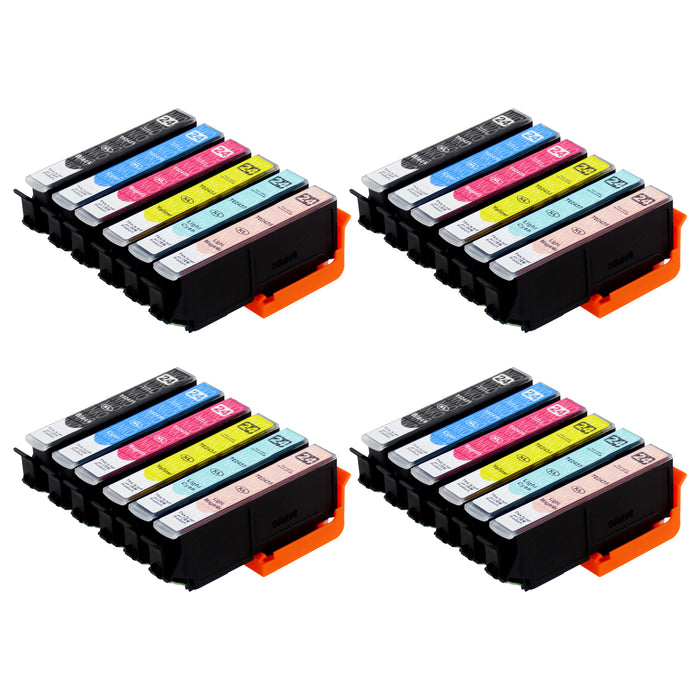 Compatible Epson T24XL (T2438) High Capacity Ink Cartridge Multipack (4 Sets)